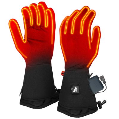 Image showing 7 th ActionHeat Men's Polyester 5V Battery Heated Glove Liners, 1-Pair