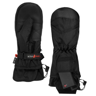 Image showing  Unisex Adult Polyester AA Battery Heated Mittens, 1-Pair