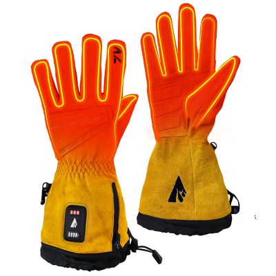 ActionHeat 7V Rugged Leather Heated Work Gloves Great Gloves