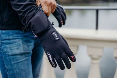 Image showing  Men's Polyester 7V Everyday Battery Heated Winter Gloves, 1-Pair