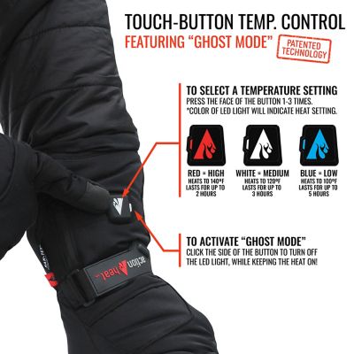 Image showing 5 th ActionHeat Men's 5V Slim-Fit Fleece Heated Gloves