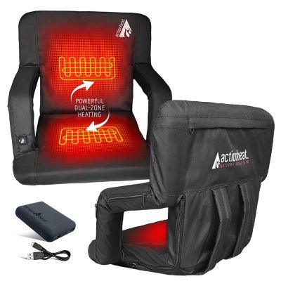 Image showing 4 th ActionHeat 5V Battery Heated Folding Bleacher Seat
