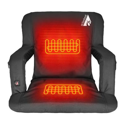 Image showing 7 th ActionHeat 5V Battery Heated Folding Bleacher Seat