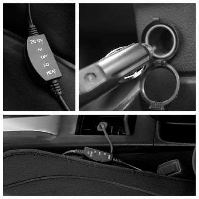 Image showing  12V Plug-In Heated Car Seat