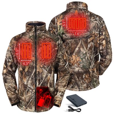 Image showing  Men's 5V Battery Heated Softshell Jacket