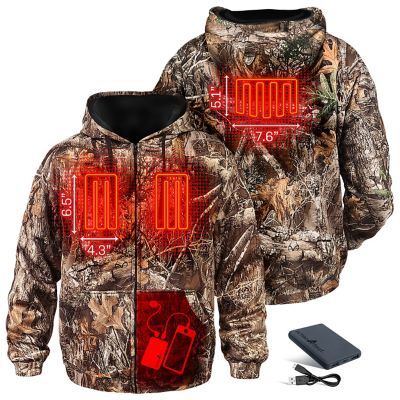 Image showing  5V Battery Heated Hoodie Sweatshirt