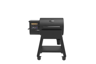 Louisiana Grills 809 sq. in. Black Label Series 800 Wood Pellet Grill and Smoker, Black