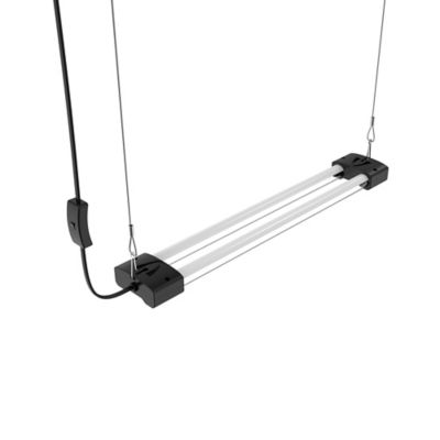 Image showing  100 Watt Equivalent 1,900-Lumen 2 ft. LED Grow Light, 16W Full Spectrum 5000K, 660 nm Red Light Enriched