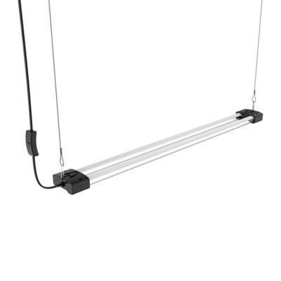 Image showing  125 Watt Equivalent 2,400-Lumen 3 ft. LED Grow Light, 20W Full Spectrum 5000K, 660 nm Red Light Enriched