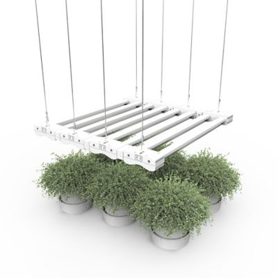 Image showing  80W LED Grow Light Full Spectrum 660 nm Red Light Enriched Modular Linking System