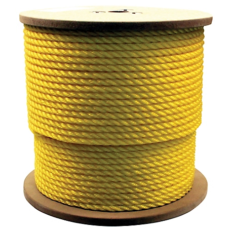 Rope King 1/2 in. x 250 ft. Hollow Braided Poly Rope