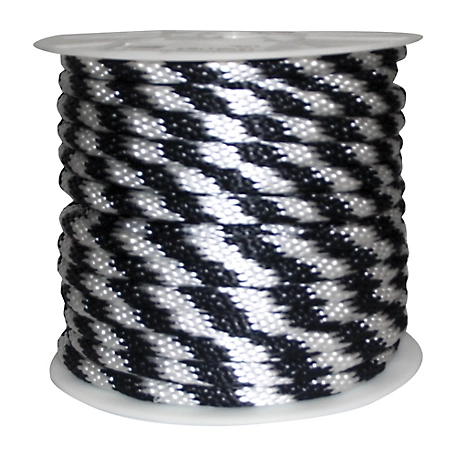 Rope King 5/8 in. x 140 ft. Blue/White Solid Braided Poly Rope