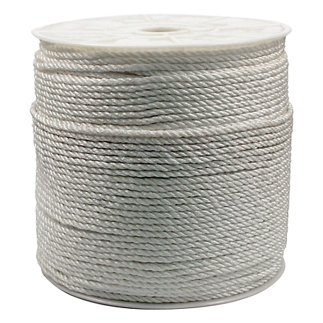 Rope King 1/4 in. x 1,200 ft. Twisted Nylon Rope