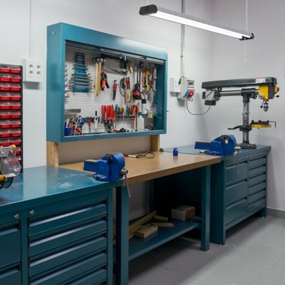 Image showing 5 th Boost 5,500-Lumen LED Heavy-Duty Shop Light, 4 ft., 48W, 4,000K