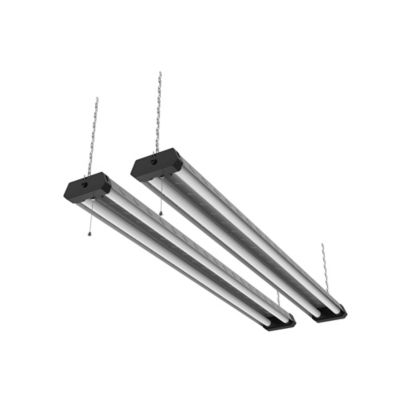 Boost 4 FT Heavy Duty LED Shop Lights 5500 Lumens 48W 4000K (2 Pack)