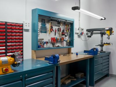 Image showing  4,000-Lumen LED Shop Lights, 4 ft., 40W, 5,000K, 4-Pack