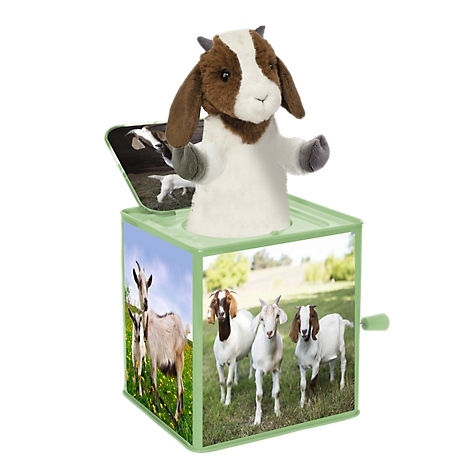 Schylling Goat and Duck Jack in the Box Assortment, GDJB