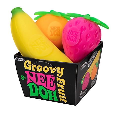 Schylling Groovy Fruit Nee Doh - Murphy's Department Store