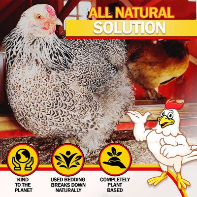 Image showing  Hemp Chicken Coop Bedding, 33 lb