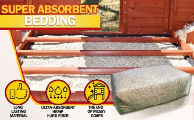 Image showing 6 th My Favorite Chicken Hemp Chicken Coop Bedding, 33 lb