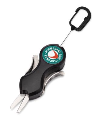 Boomerang Tool Company Long Snip Retractable Stainless Steel Fishing Line Cutters