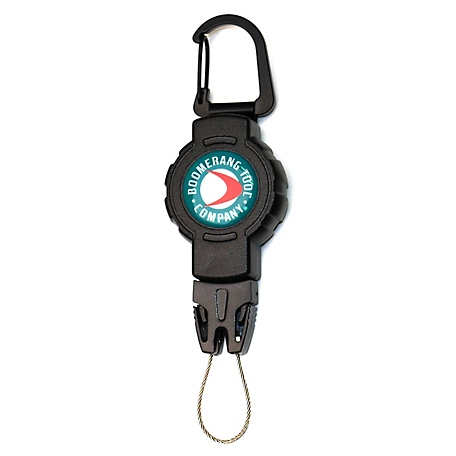 Boomerang Tool Company Small Carabiner Style Retractable Gear Tether with  Universal Attachment and Easy Change End Fitting at Tractor Supply Co.
