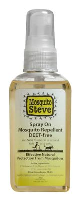 Mosquito Steve Topical Repellent for the Whole Family, Safe for Toddlers