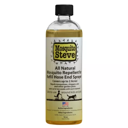 Mosquito Steve Hose End Refill for Mosquitoes Chiggers and Fleas Best Garden Spray Available Insecticides