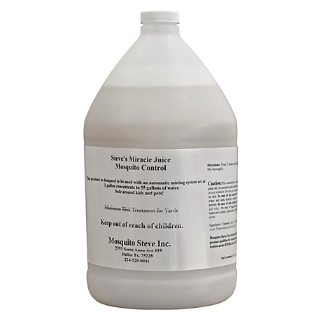Mosquito Steve Miracle Juice Concentrate for Mosquitoes, Ants, Wasps, Ticks, Fleas- Back Pack Sprayer