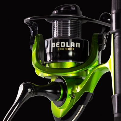 Lunkerhunt Bedlam Spinning Rod Combo, SBEDCOM01