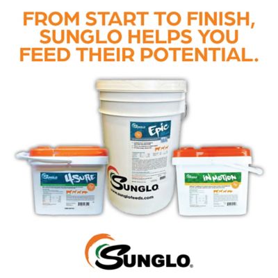 Image showing 8 th Sunglo Show Goat Pellet Feed, 50 lb.