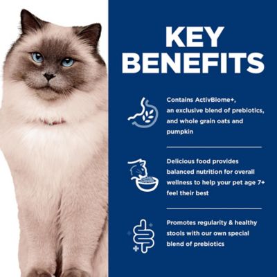 Image showing  Adult 7+ Perfect Digestion Chicken Dry Cat Food, 6 lb.