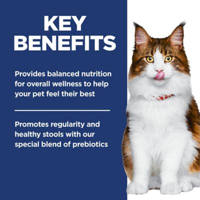 Image showing 2 th Hill's Science Diet Adult Perfect Digestion Salmon Dry Cat Food