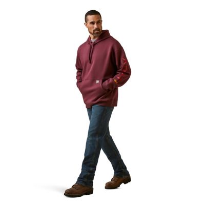 Image showing 4 th Ariat Men's Rebar Graphic Work Hoodie
