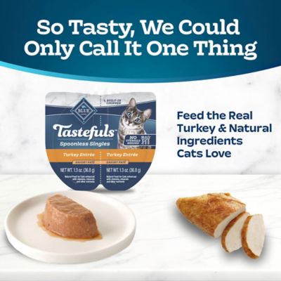 Image showing  Spoonless Singles Turkey Pate Wet Cat Food, 2.6 oz.