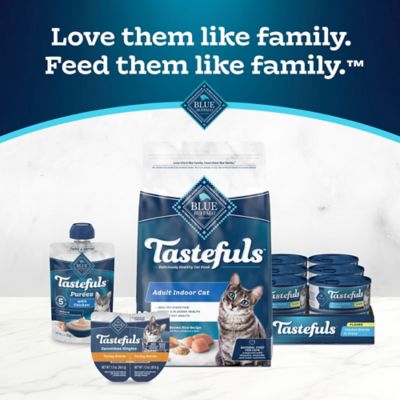Image showing 8 th Blue Buffalo Tastefuls Spoonless Singles Turkey Pate Wet Cat Food, 2.6 oz.