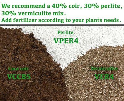 Image showing 6 th Viagrow 6 lb. 1 cu. ft. Premium Horticulture Perlite, Additive Conditioner Mix, Improves Drainage, 2 pk.