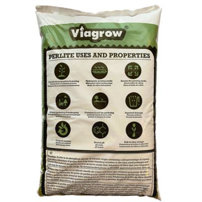 Image showing 5 th Viagrow Coarse and Chunky Perlite, 29.9 qt., 1 cu. ft. Bag, White