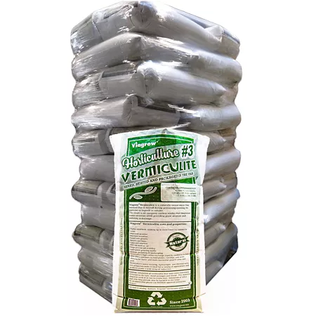 Viagrow 4 tbsp Vermiculite pallet of 33 bags Soil Amendments