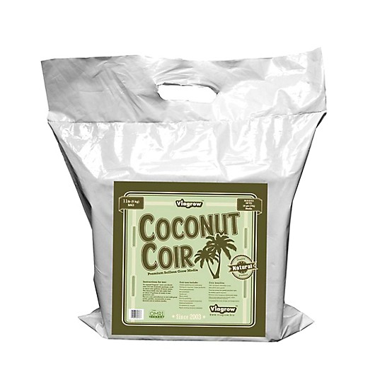 Viagrow 11 lb. (5KG) Coconut Coir Block of Soilless Media Viagrow 11 lb. (5KG) Coconut Coir Block of Soilless Media