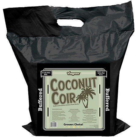 Viagrow Buffered Coco Coir, Compressed Premium Plant Growing Media, 5kg Brick