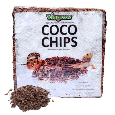 Viagrow Coco Coir Chips, 5kg Brick, Pallet of 198