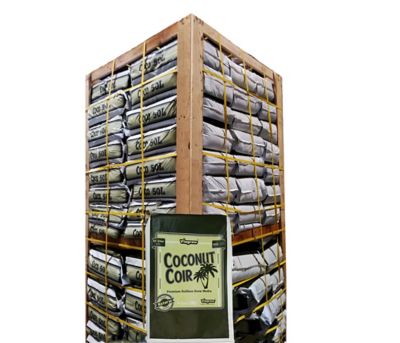 Viagrow Coco Coir Loose, 50 Liter Bags, Pallet of 65