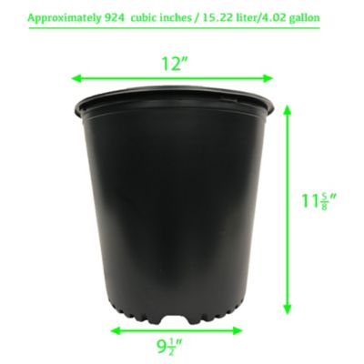 Image showing  5 gal. Nursery Plant Pots, BPA Free, Pallet of 2,400