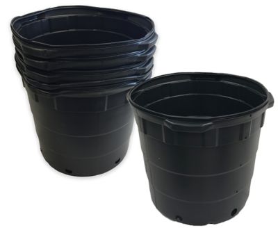 Viagrow 10 Gallon Nursery Pots, BPA Free Planter Pots, 5 Pack