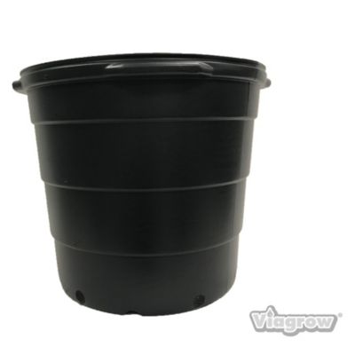 Image showing  20 gal. Plastic Nursery Planter Pots, 5-Pack