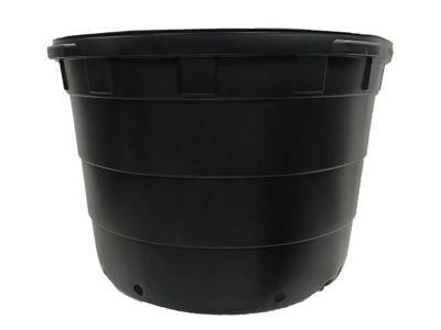 Viagrow 50 gal. Plastic Round Nursery Pots, 15-Pack