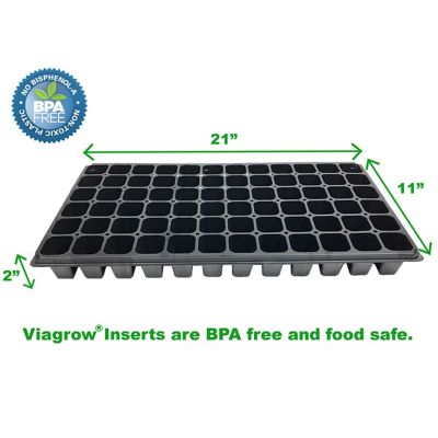 Image showing  200 sq. in. Polypropylene Propagation Kit, Plastic Dome, Insert and Tray