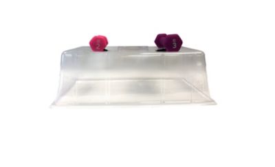 Image showing  Propagation Kit with 10 in. x 20 in. Tray, 7 in. Tall Dome and Insert (360 Cells), 5-Pack