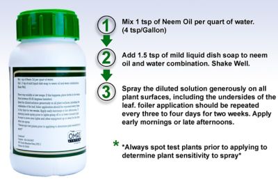 Image showing  100% Cold Pressed Neem Seed Oil for Plants (8 oz. Makes 12 gal.), OMRI Listed